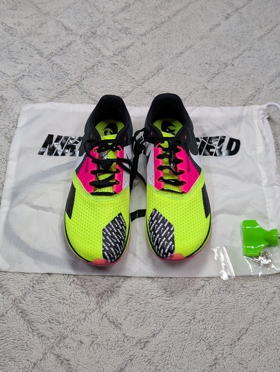 Nike Zoom Rival 6 XC Volt Pink Black  Cross Country Spikes Mens 7.5 DX7999-700 main image 5